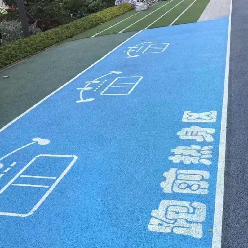 透水冷拌沥青路面铺装